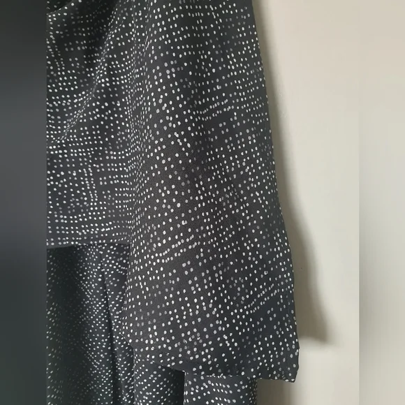 Midi Polka Dot Dress | AU16 Black Grey White - Picture 3 of 4